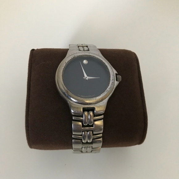 Movado collection stainless steel Swiss watch - Picture 1 of 6
